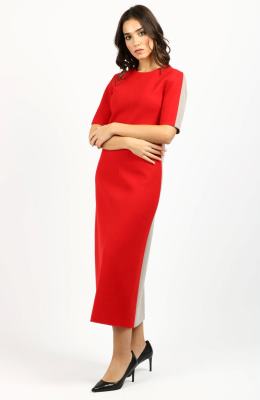 Erika Cavallini, abito rosso