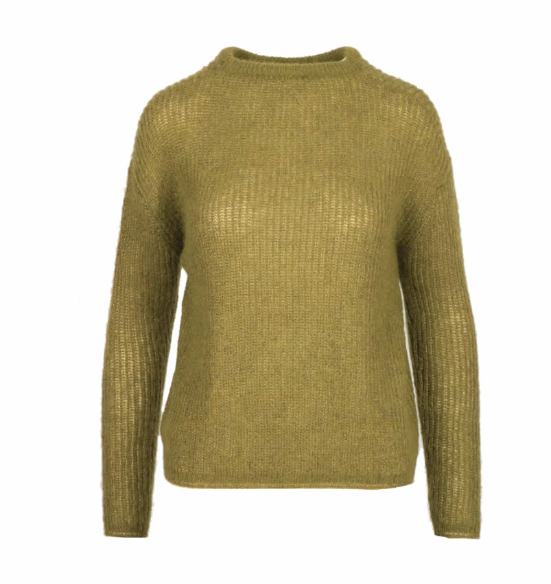 Tendenze moda autunno inverno 2022 2023 Pomandere maglione verde