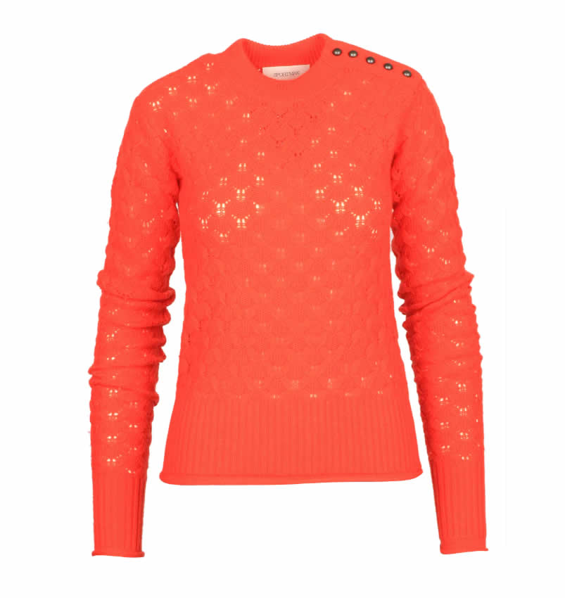 Tendenze moda autunno inverno 2022 2023 Sportmax maglione arancione