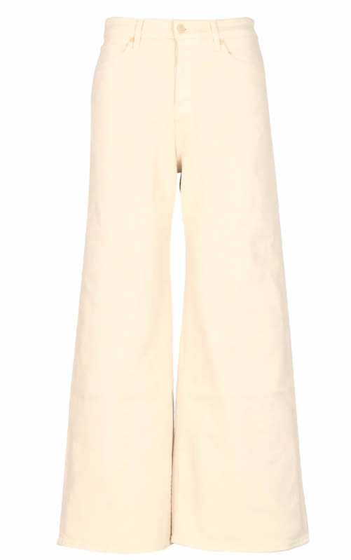 pantaloni larghi 2022 7fam bianco