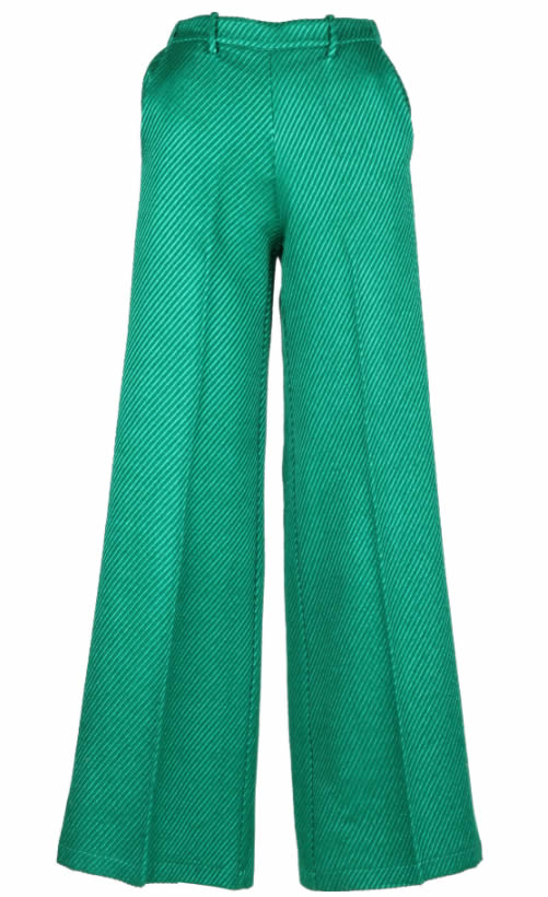 pantaloni larghi 2022 forte forte verde