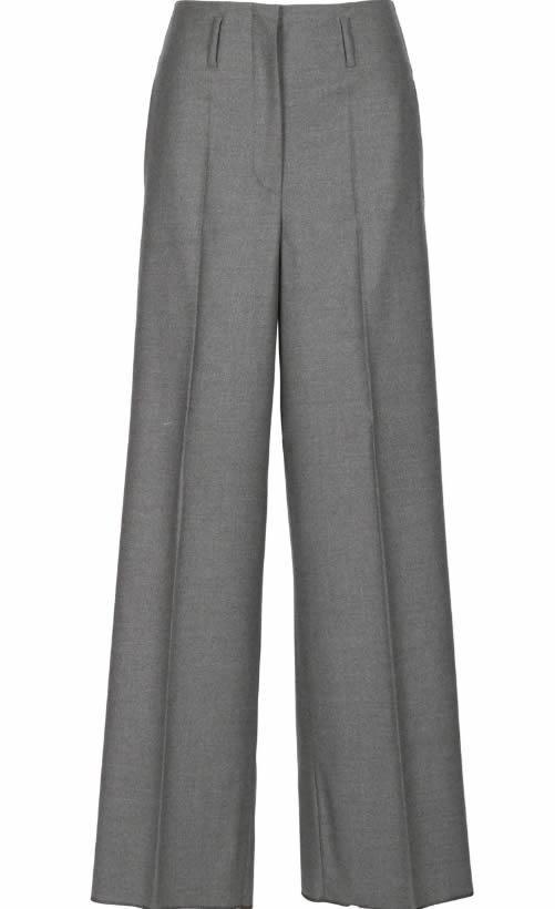 pantaloni larghi 2022 sportmax grigio