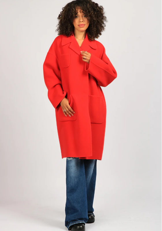 cappotti inverno 2024 26 N21, cappotto rosso