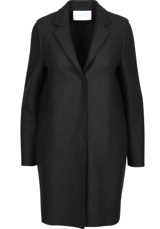 cappotti inverno 2024 4 Harris Wharf, cappotto nero
